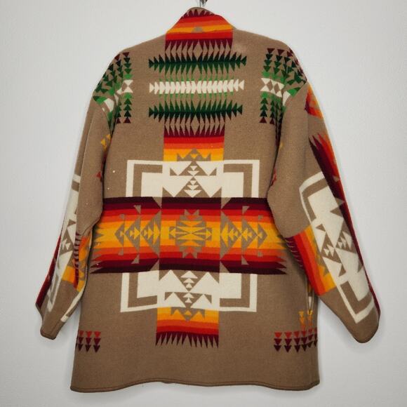 Vintage Wool Pendleton? Jacket Coat The Anselm Collection One Size Wool Western - Picture 8 of 9